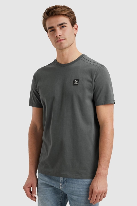 Vanguard short sleeve r-neck cotton elastan